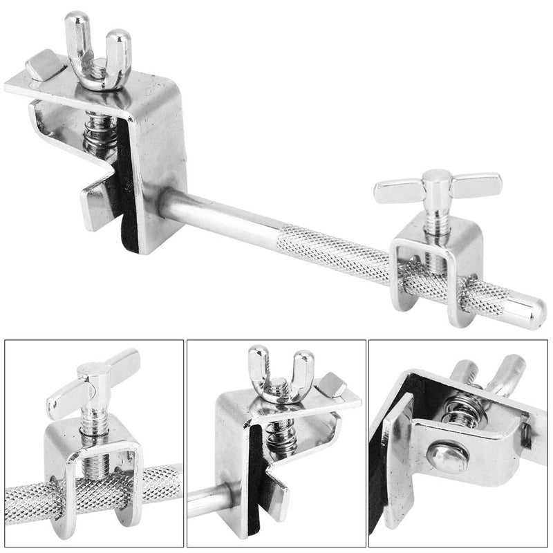 Cowbell Clamp, Cowbell Holder Jazz Drum Kit Hoop Mounted Cowbell Clamp Up or Down Adjustment