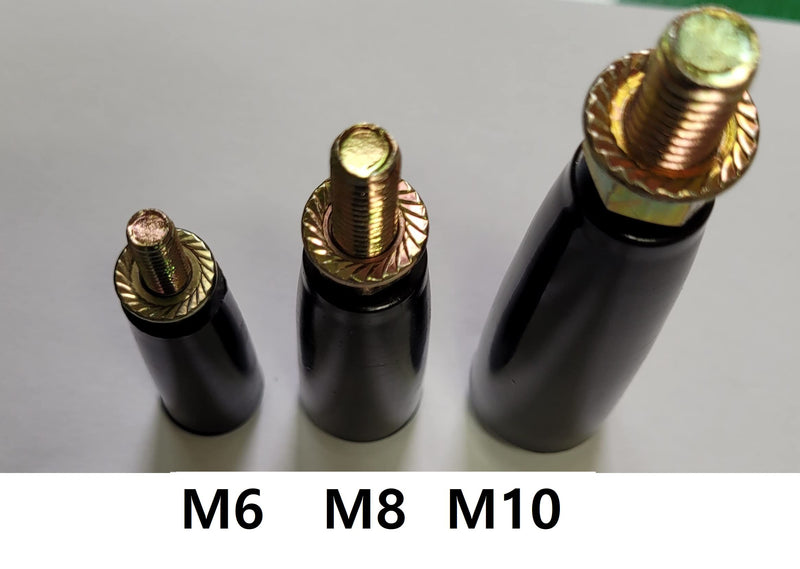 [Made in Korea] Revolving Hand Knob Handwheel with M10 P 1.5mm Male Threaded Stem for Machinery Parts M10 * 100 1EA