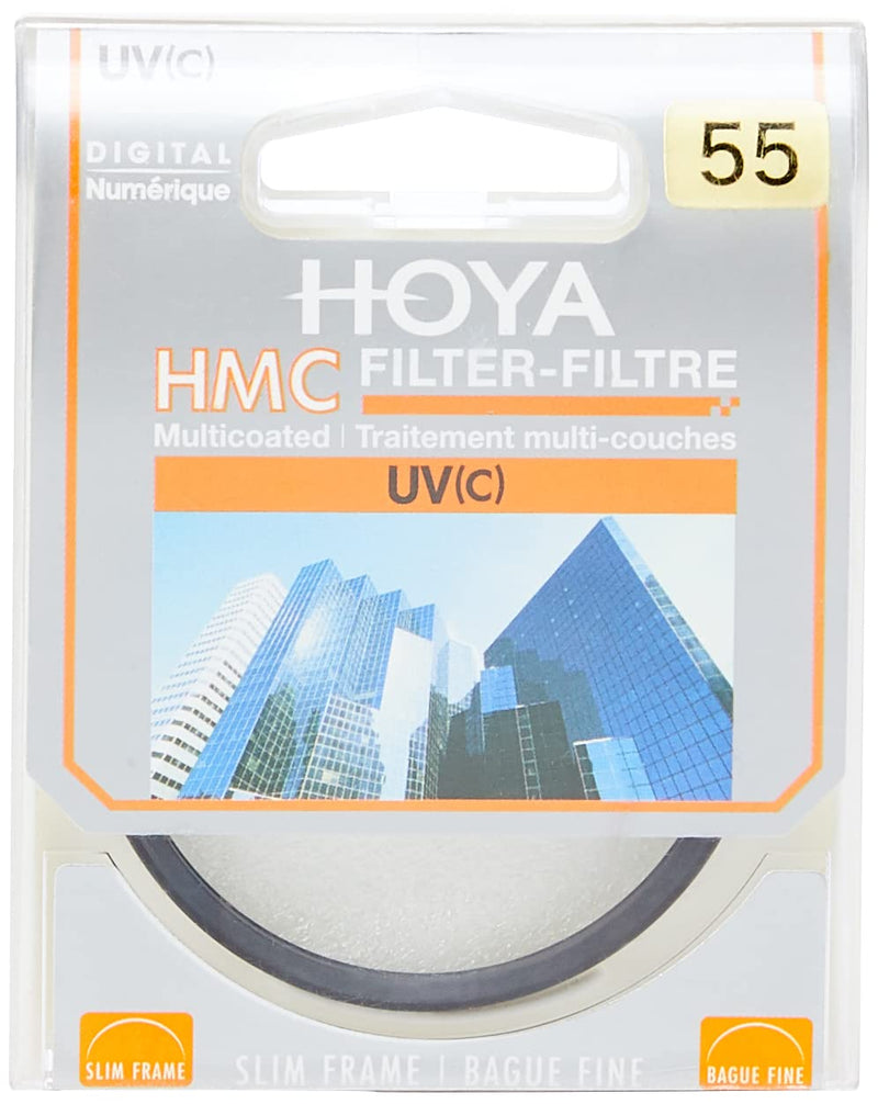 Hoya 55 mm UV(C) Digital HMC Screw-in Filter, Black 55mm