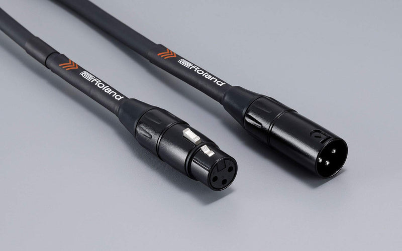 Roland Rmc-B3 Microphone Cable Black 3Ft 1M