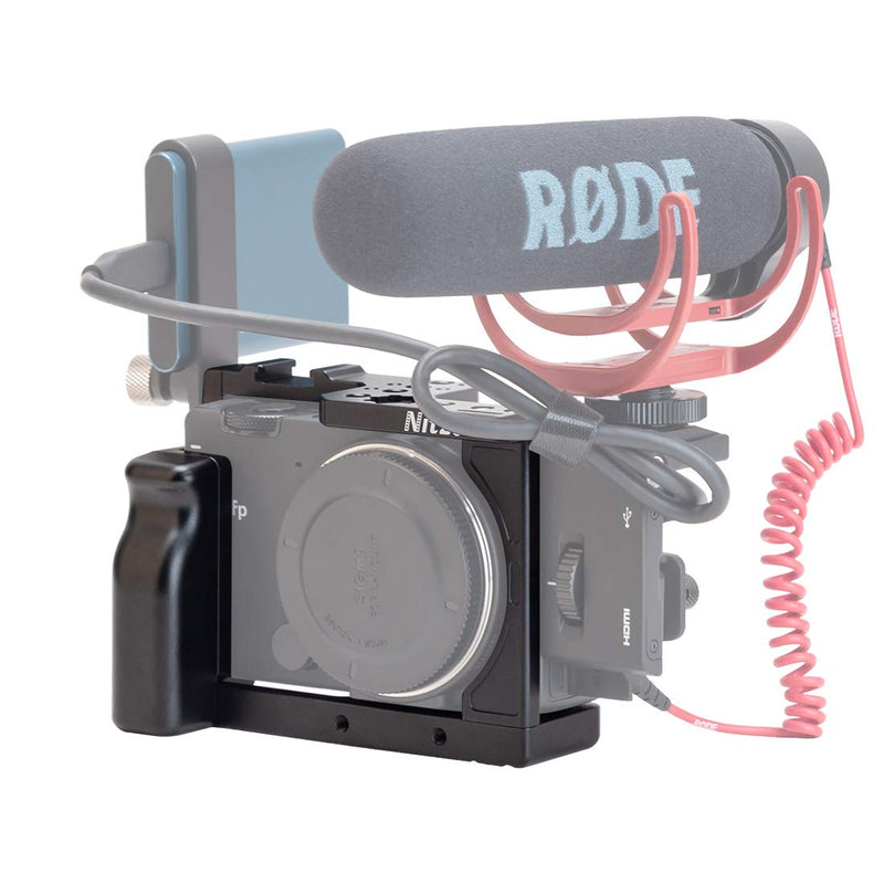 Nitze Camera Cage Kit for Sigma FP Camera Sigma FP Cage with Cold Shoe and ARRI Rosette - TP-FP