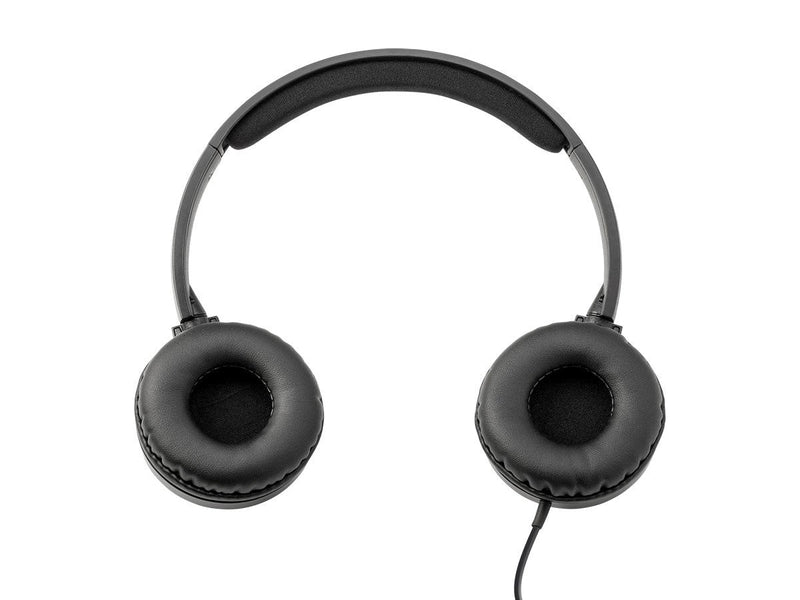 [AUSTRALIA] - Monoprice 113191 Hi-Fi Lightweight On-Ear Headphones with in-Line Play/Pause Controls and Built-in Microphone, Clear 