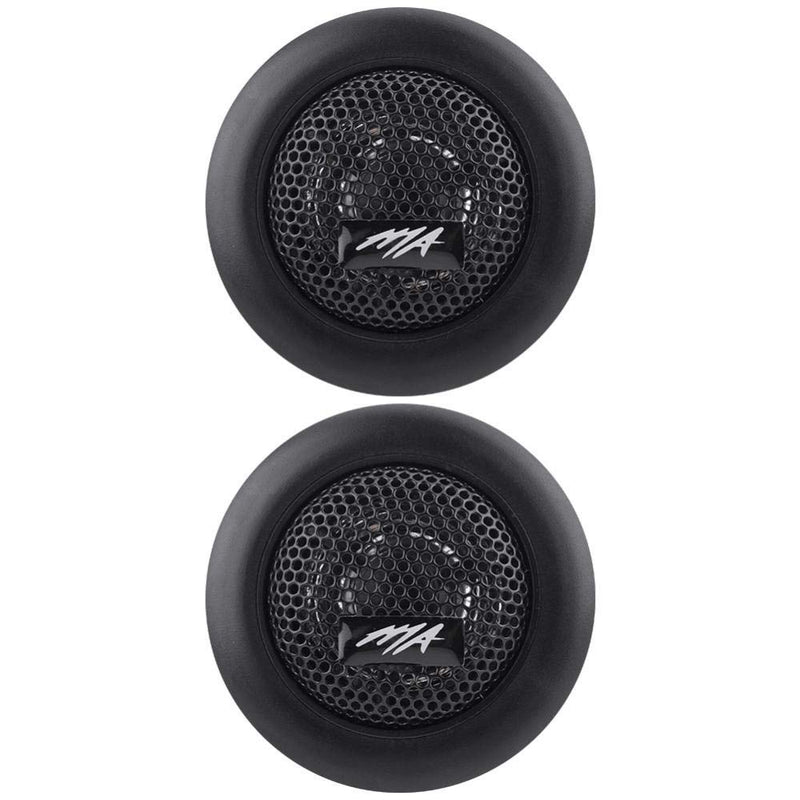 [AUSTRALIA] - Yosoo Health Gear Car Speaker, 12v 120w Car Mini Super Power Loud Tweeter Speakers 2 Inch Micro Dome Tweeter Loudspeaker Horn, 1 Pair 