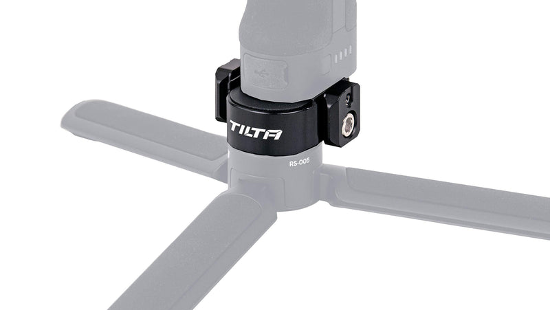 Tilta Battery Handle Base Accessory Mounting Bracket | Compatible with DJI RS2 Gimbal | Features NATO Rails for Mounting Handles, Threads for Accessories | TGA-BHB