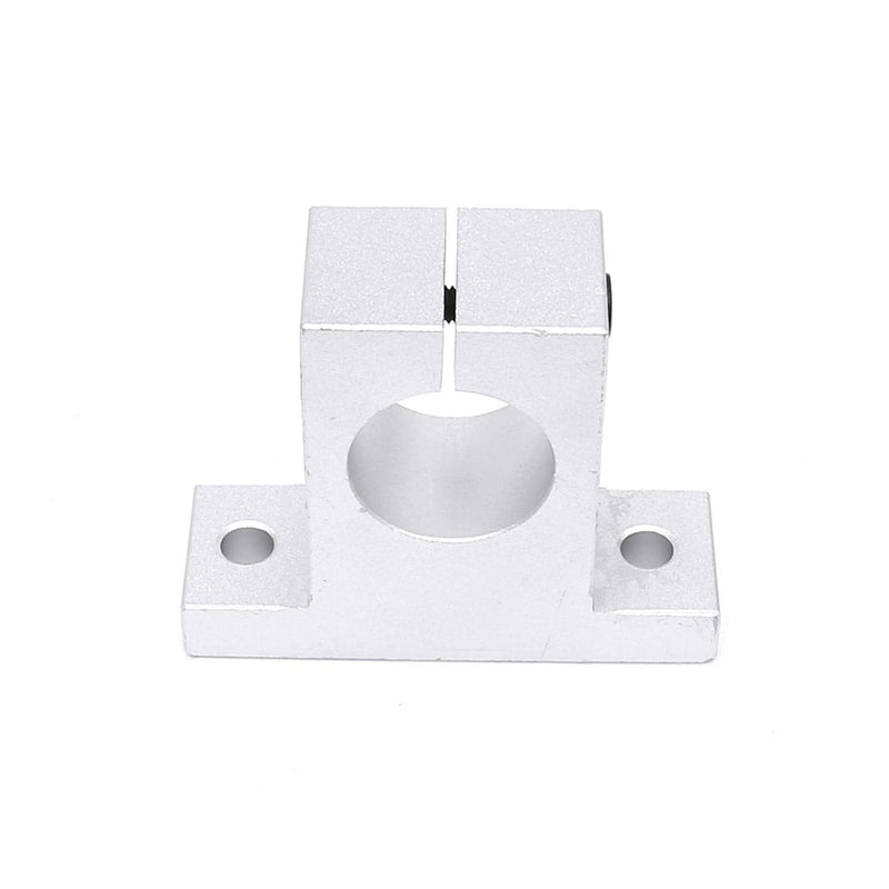 FKG SK30 Aluminum Linear Motion Rail Clamping Guide Support for 30mm Diameter Shaft, Set of 2