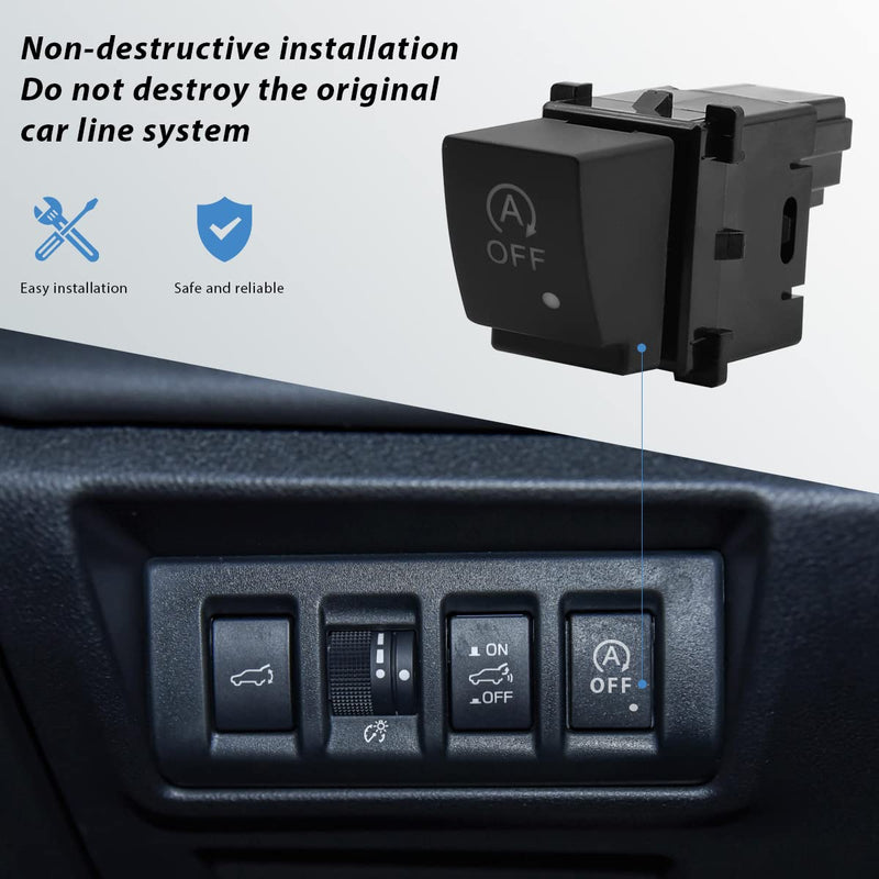 Auto Start Stop Eliminator for Subaru Forester Legacy Outback,Little Auto Start Stop a-Off Controller/Canceller/Disable/Delete for 2019-2023 Forester,2017-2020 Legacy,2015-2020 Outback