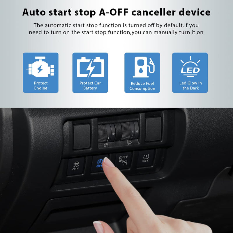 Auto Start Stop Eliminator for Subaru Forester Legacy Outback,Little Auto Start Stop a-Off Controller/Canceller/Disable/Delete for 2019-2023 Forester,2017-2020 Legacy,2015-2020 Outback