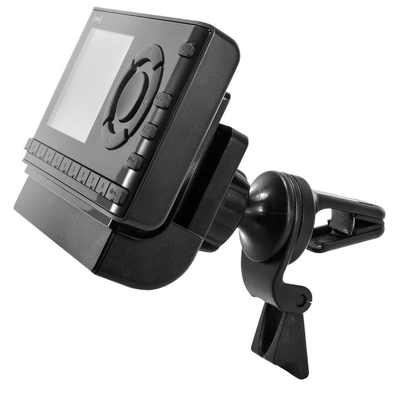 Arkon Air Vent Car Mount for Sirius XM Satellite Radios - Single T and AMPS Pattern Compatible Retail Black