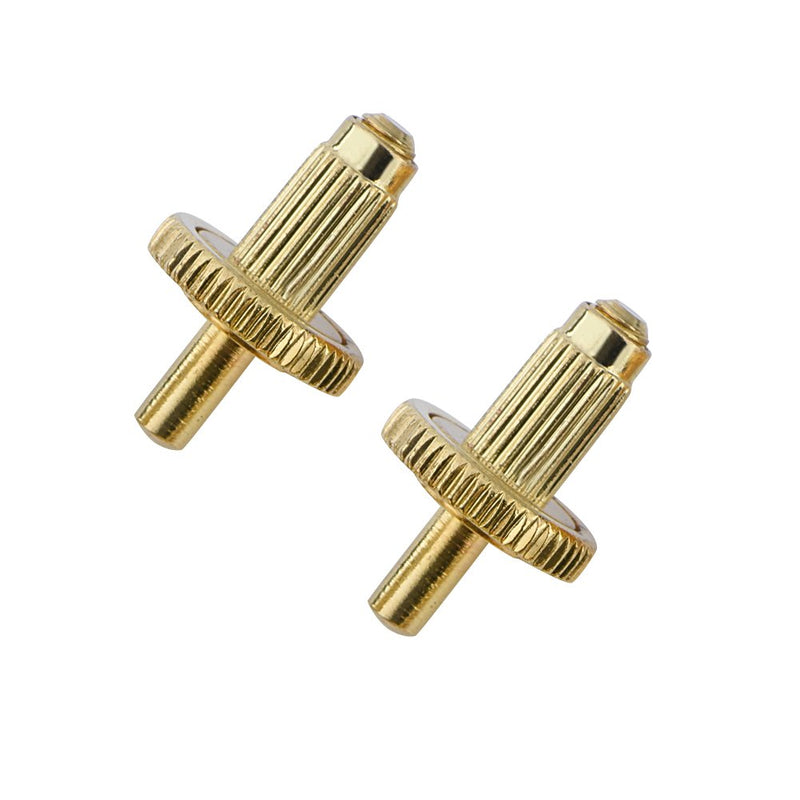 Guitar Roller Bridge with Studs Wrench Alloy Guitar Bridge Replacement Part for LP Style 6-String Electric Guitar Gold