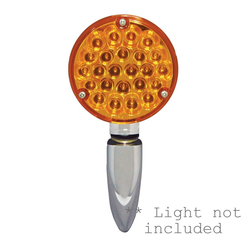 GG Grand General 78359 4 X 1-3/8 X 1-3/8 Inches Chrome Die Cast Light Mounting Bracket