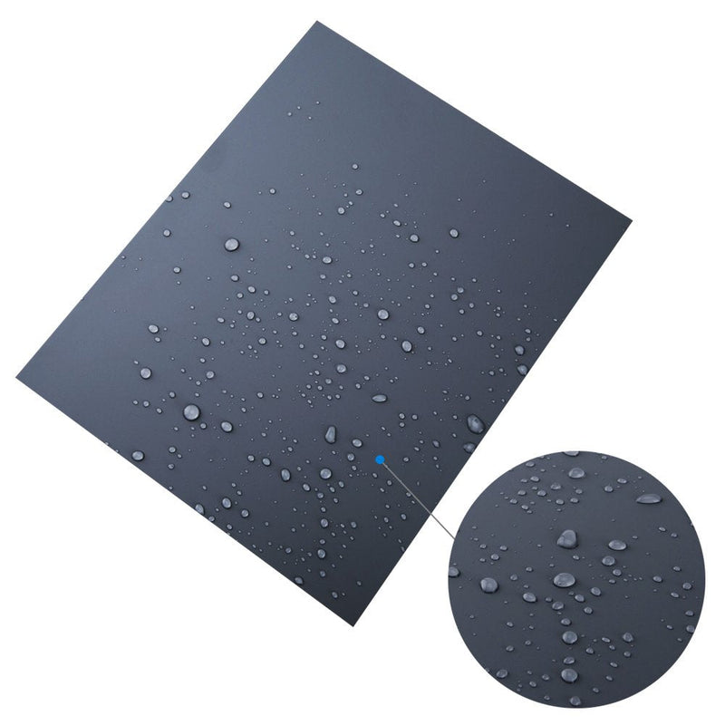 JJC 10" x 8" PVC White Balance Card Set for Achieving Perfect Color Balance in Your Photos - Including an 18% Neutral Grey Card, a White Card and a Black Card 8" x 10"