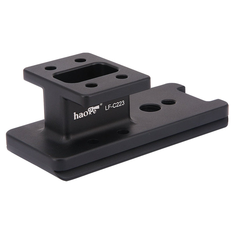 Haoge LF-C223 Lens Collar Replacement Foot Tripod Mount Ring for Canon EF 300mm f2.8L is II USM and EF 400mm f4 DO is II USM Lens Built-in Arca Type Quick Release Plate