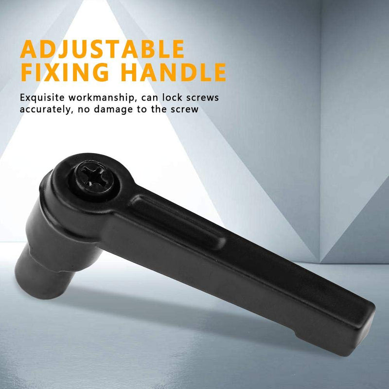 4Pcs Clamping Lever Handle M10 Level Adjustable Handles Knob Female Thread Machinery Adjustable Handle Clamping Handle Lever (M10)