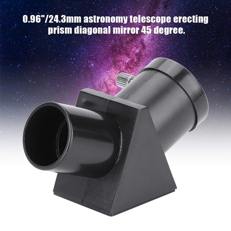 [AUSTRALIA] - Acouto Telescope Eyepiece Diagonal 45 Degree Telescope Prism 0.96"/24.3mm 45 Degree Refracting Telescope Erecting Prism Eyepiece Diagonal Mirror 