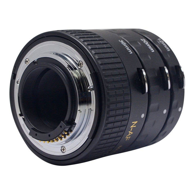 Mcoplus MCO-N-AF-A Auto Focus Macro Extension Tubes Set(Metal Interface)-12mm,20mm, 36mm-for Nikon Digital SLR Cameras MCO-N-A