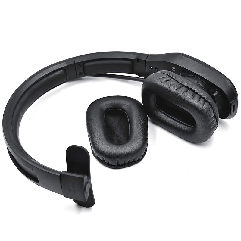 [AUSTRALIA] - B450 XT Ear Pads - defean Replacement Ear Cushion Cover Mic Foam Compatible with VXI BlueParrott B450-XT B450XT B450 XT Headset，Softer Leather,High-Density Noise Cancelling Foam, Added Thickness 