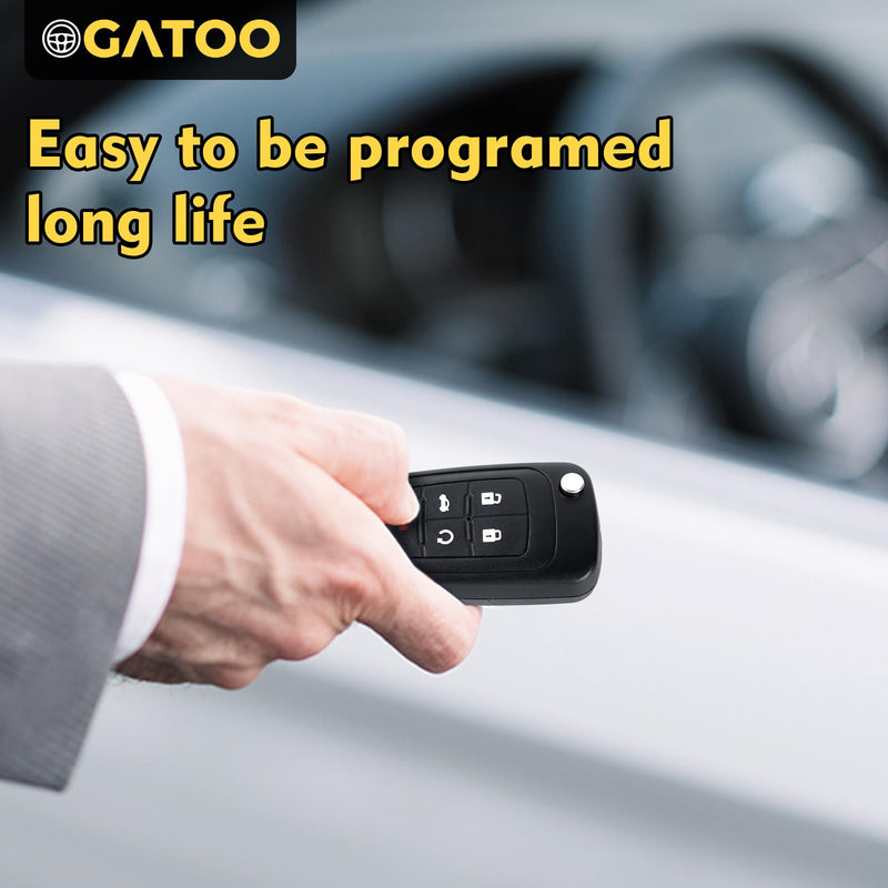 [AUSTRALIA] - OGATOO Flip Key Fob Replacement Keyless Entry Remote Control Fits for Chevy Equinox Camaro Impala Cruze Sonic Malibu/ GMC Terrain/ Buick Lacrosse Regal Verano Encore Allure 2010-2019, OHT01060512 