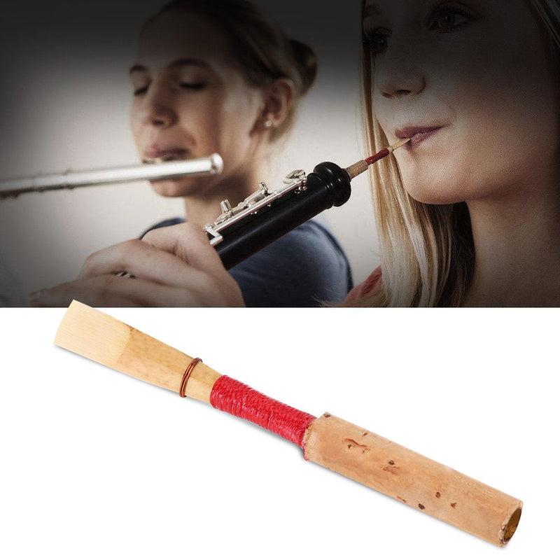 [AUSTRALIA] - Oboe Reeds, 5 Pcs Medium Soft Oboe Reed Musical Instrument Part with Plastic Tube For Instrument Amateur 