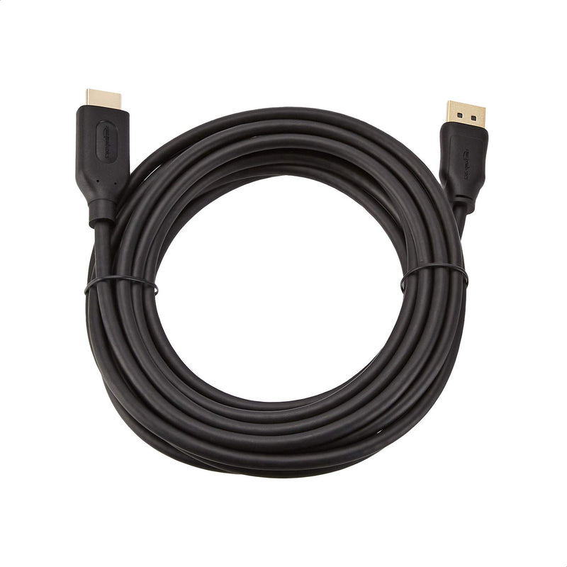 Amazon Basics Uni-Directional DisplayPort to HDMI Display Cable - 15 Feet 1-Pack Single