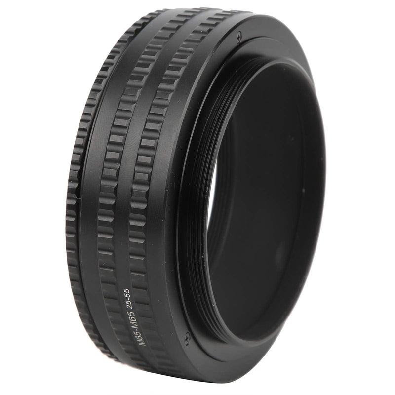 S erounder Focusing Helicoid Adapter, M65M65 2555mm Camera Adjustable Focusing Helicoid Adapter Macro Extension Tube Adapter Converter Connector