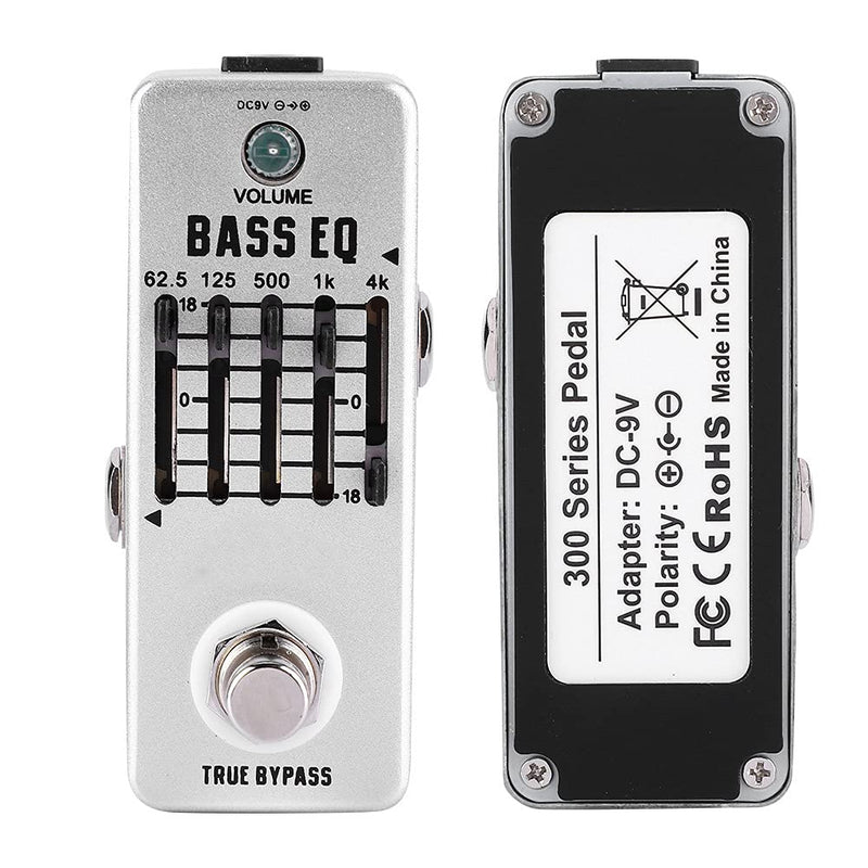 Bass Equalizer Bass EQ Pedal Guitar Pedals Bass Balance Analog Echo for Electric Bass for indoor practice and live performance by Fafeims