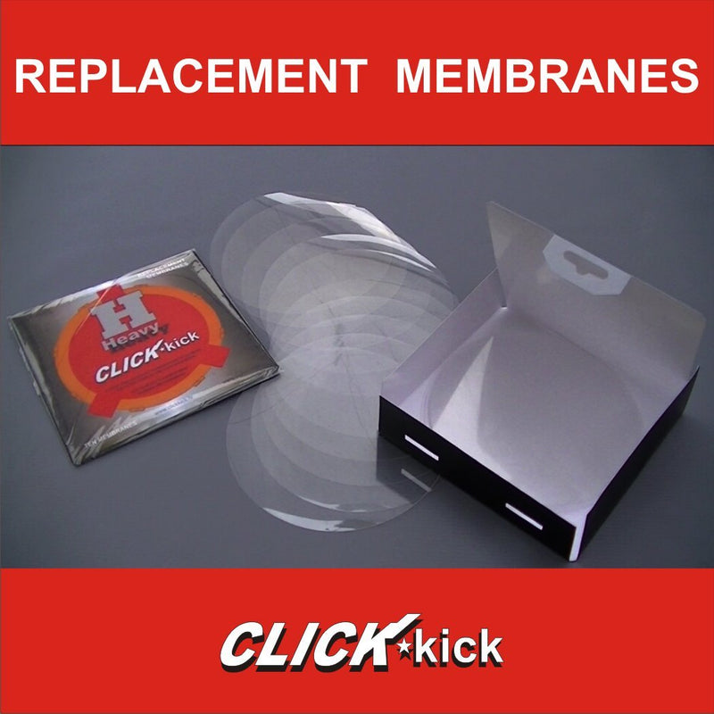 Click Kick - Replacement Membranes - Contains Ten Membranes (H)