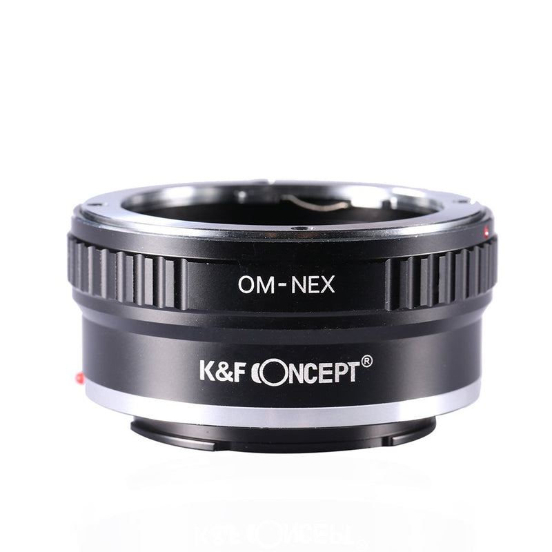 K&F Concept Lens Mount Adapter, Olympus OM Lens to Sony NEX (E-Mount) Camera Body, for NEX-3, NEX-3N, NEX-5, NEX-5R, NEX-6, NEX-7 OM-NEX