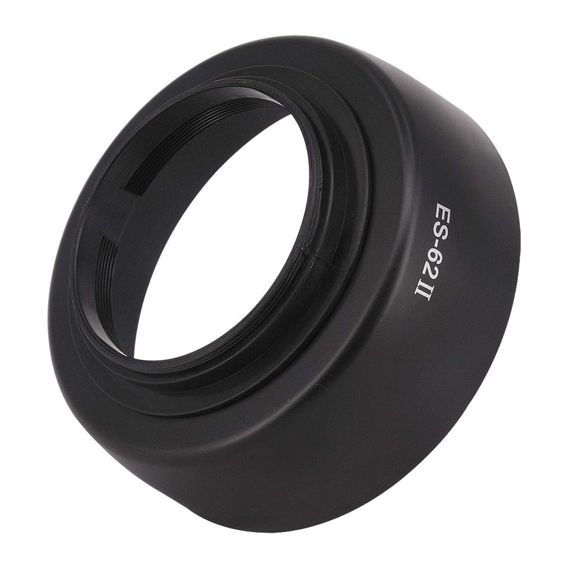 Haoge Reversible Camera Lens Hood Compatible with Canon EOS EF 50mm f/1.8 II Lens Replaces Canon ES-62