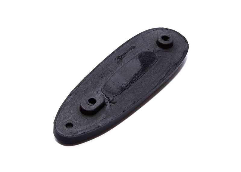 BERETTA Micro-Core Field Rubber Recoil Pad for Straight Gun Stocks, 1" Thickness, Black 1"