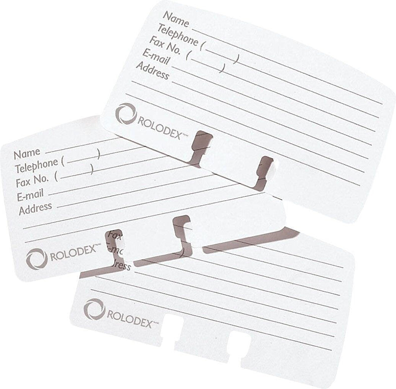 ROL67553 - Rolodex Petite Refill Cards