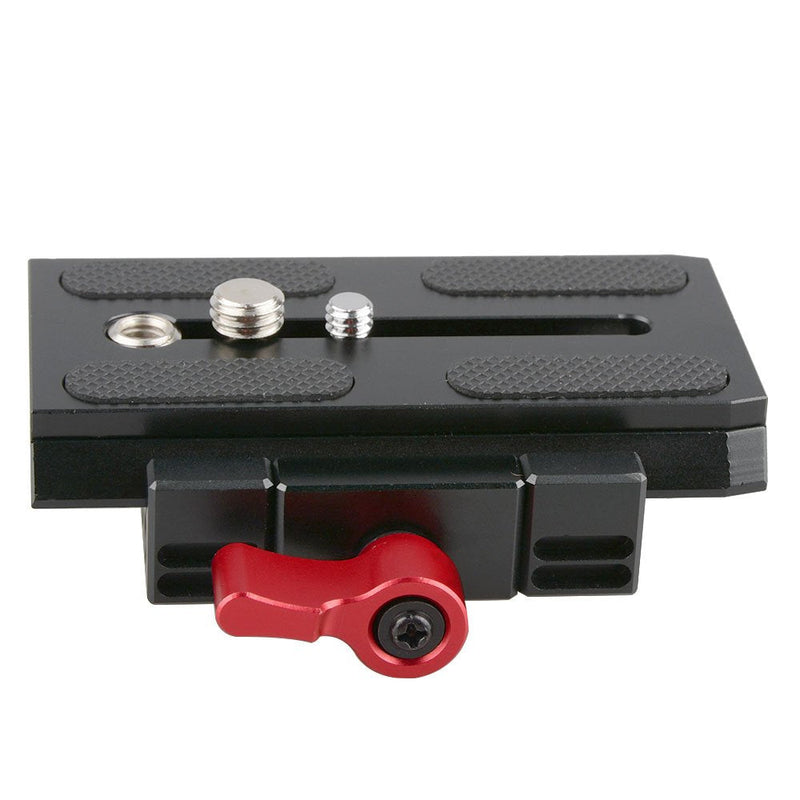 CAMVATE Quick Release Base Plate Compatible with Manfrotto 501/ 504/ 577/701 Tripod Standard Accessory