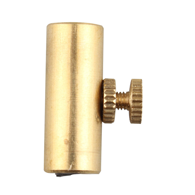 Futheda Adjustable Cello Wolf Tone Eliminator Mute Instrument Suppressor Tube Eliminate in Golden Brass