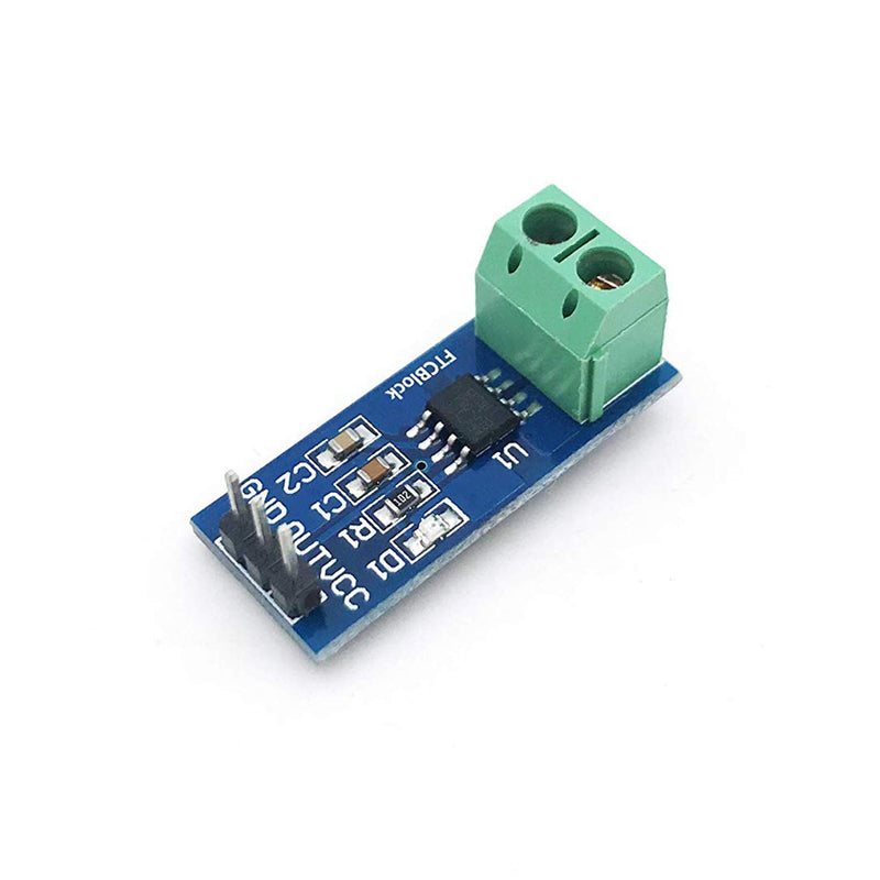 FTCBlock 3pcs ACS712 Current Sensor 30A Range Analogue AC/DC for Arduino Ras PI