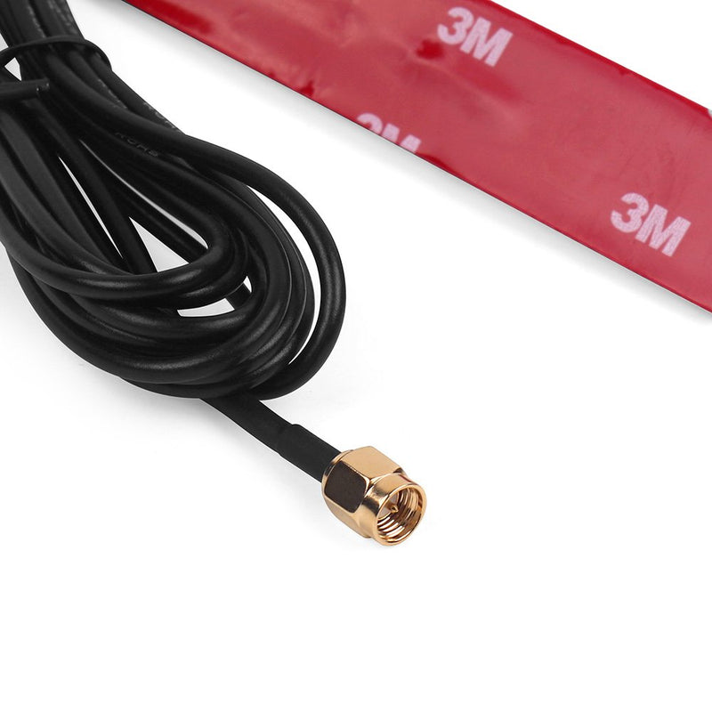 ORPEY SMA-Male 698-2700MHz Patch Antenna,Gain:3.0dBi(Zenith) and 9.8 ft 3m Cable Use for Car/RV/Boat/Truck Car Signal Booster Indoor Patch Antenna