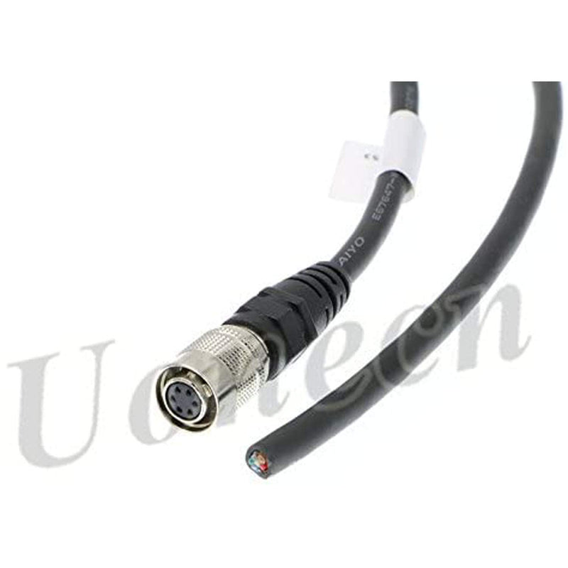 Industrial Camera Power Trigger IO Signal Cable HR10A-7P-6S 6 Pin Female Plug for Basler AVT GIGE Sony CCD Industrial Camera 3 Meters Injection Version 3 Meters