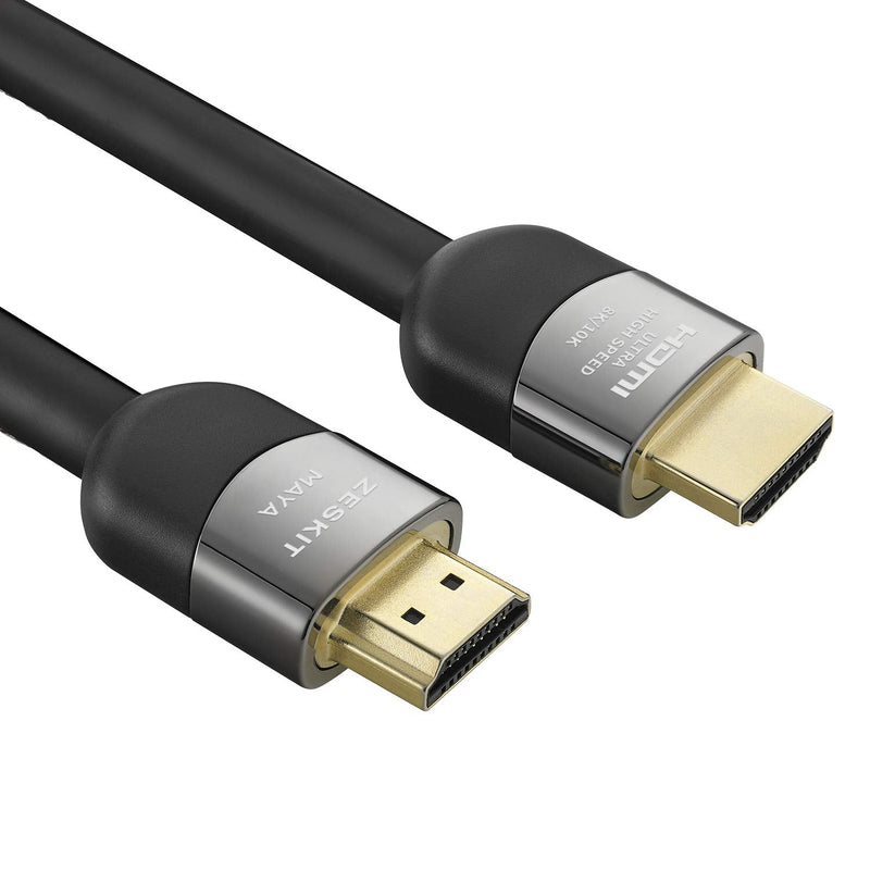 [AUSTRALIA] - Zeskit Maya 8K 48Gbps Certified Ultra High Speed HDMI Cable 13ft CL3 In Wall Rated, 4K120 8K60 eARC HDR HDCP 2.2 2.3 Compatible with Dolby Vision Apple TV 4K Roku Sony LG Samsung Xbox Series X PS4 PS5 4m/13ft 
