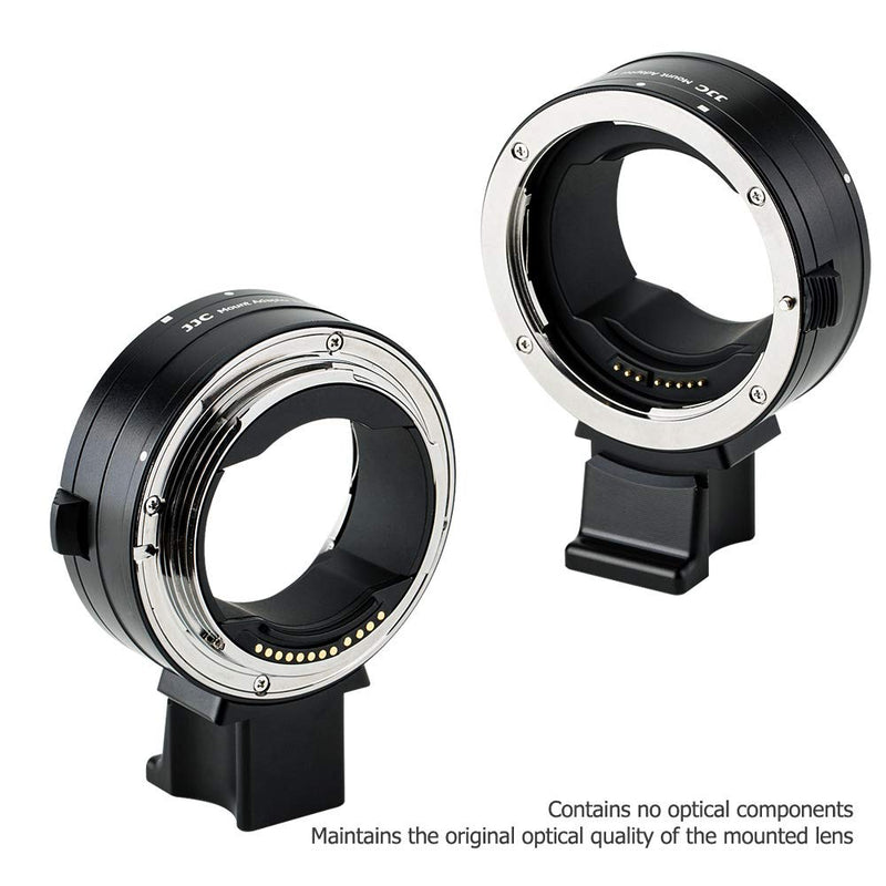 JJC EF-EOS R Auto Focus Metal Lens Mount Adapter for Canon EF EF-S Mount Lens to RF Mount Camera EOS R RP R5 R6 Ra Includes Removable Tripod Foot + RF Lens Rear Cap + EF Mount Camera Body Cap