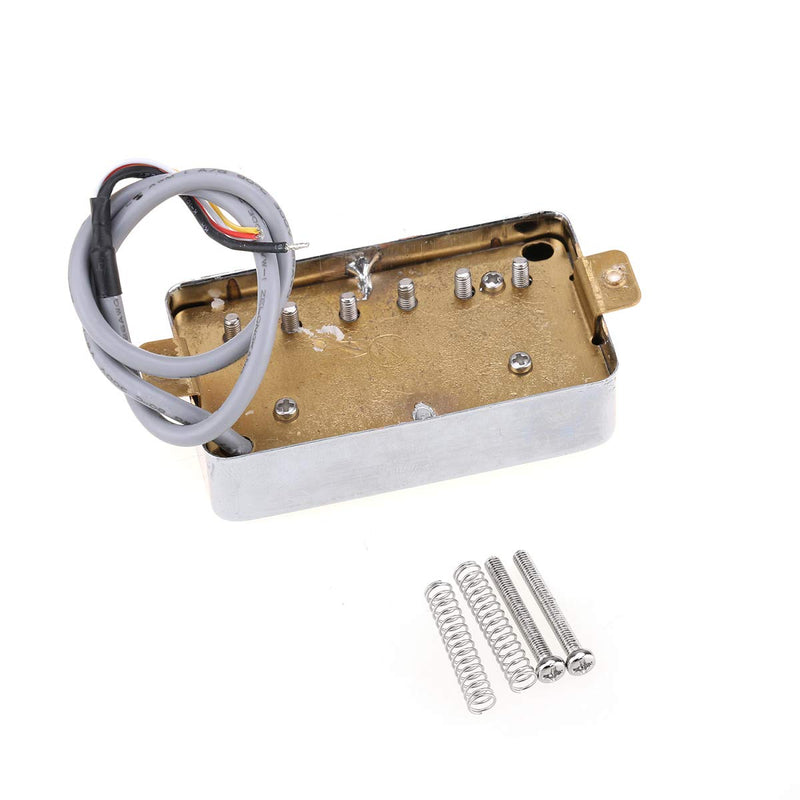 Wilkinson Classic Tone Ceramic PAF Style Humbucker Neck Pickup for Les Paul Style Electric Guitar, Chrome