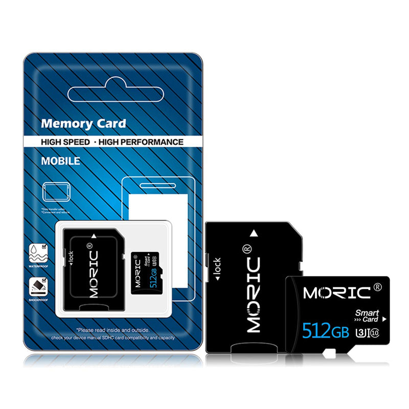 512GB Micro SD Card Class 10 High Speed Memory Card for Wyze, GoPro, Dash Camera, Smartphone,Drone