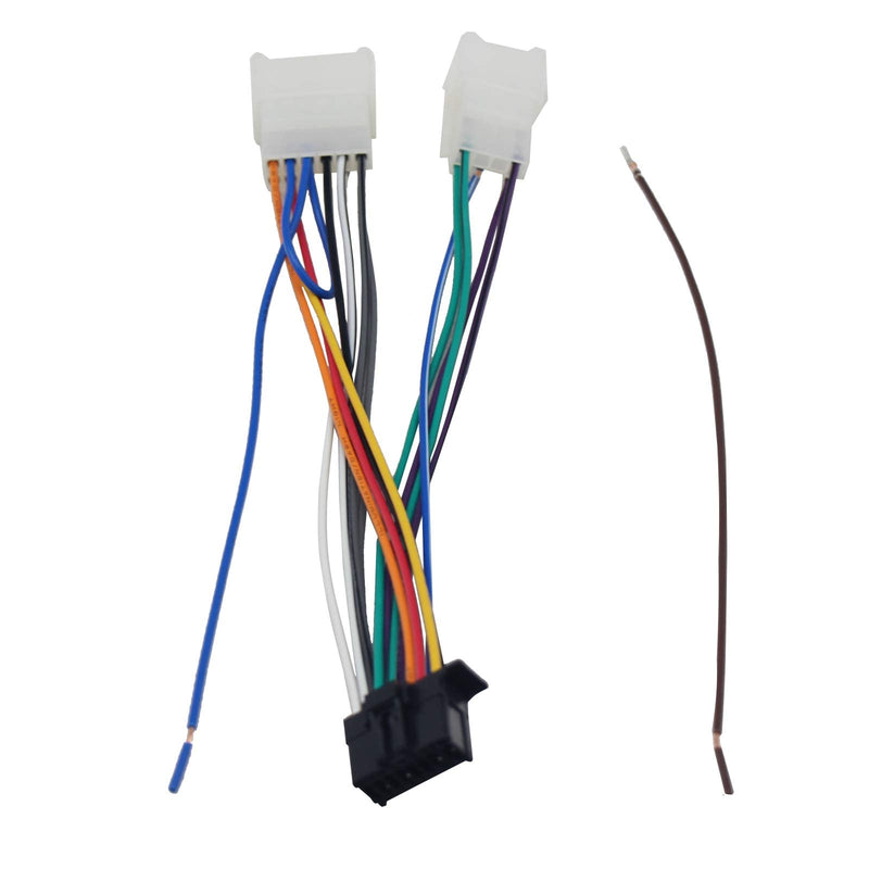 [AUSTRALIA] - RED WOLF Pioneer Stereo Radio Wiring Harness Replacement for Toyota Highlander Tacoma Prius 1994-2020, Subaru 2012-2018 Forester WRX 