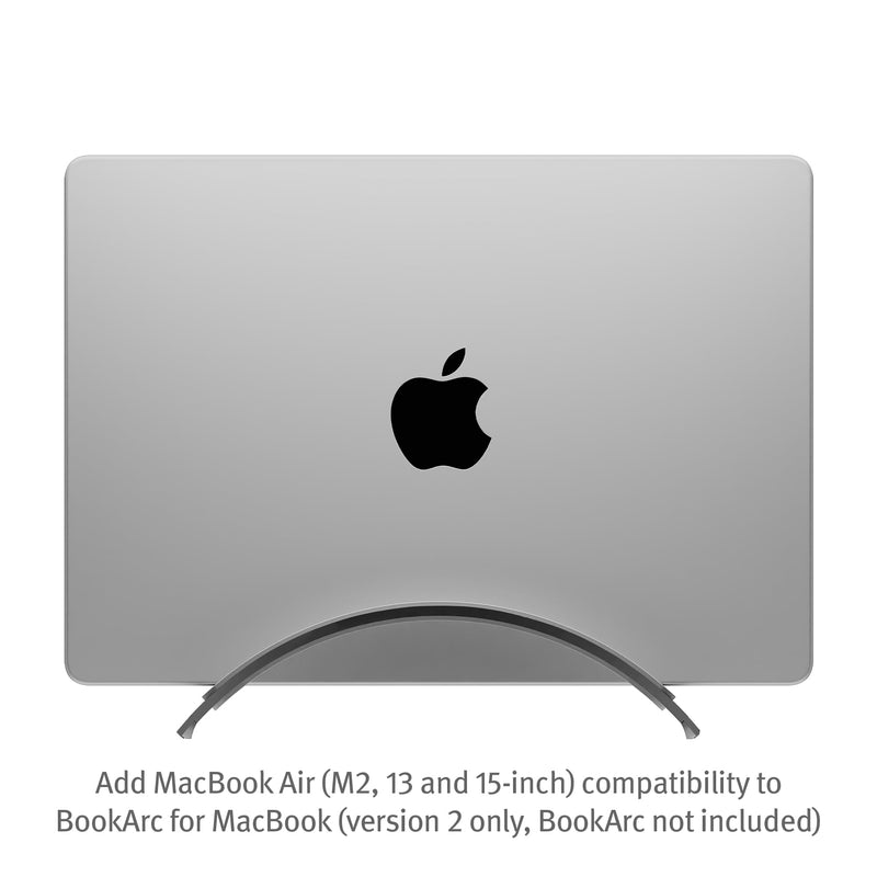 Twelve South Insert I for 13" MacBook Air M2, 2022 and 15" MacBook Air M2, 2023, Space Grey