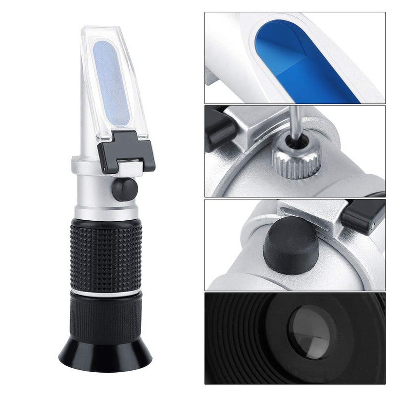 Portable Refractometer 3 in 1 Hand Held Brix Refractometer 58-90% Brix Specific Food Honey Sugar Content Baume Degree Meter Tester
