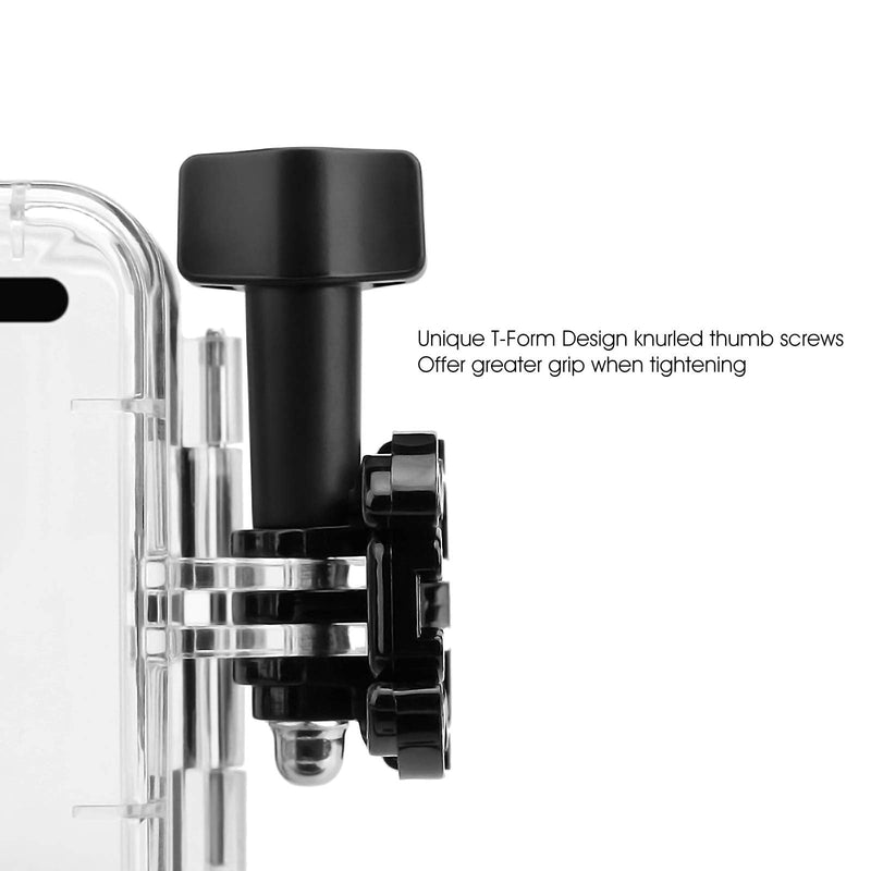 [AUSTRALIA] - AFAITH Waterproof Case for GoPro Hero 9/10 Black, Underwater Diving Photography Protective Housing Shell Cover for GoPro Hero 9/10 Black GoPro Hero 10/9 Waterproof Case 