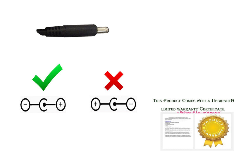 UpBright 9.5V AC/DC Adapter Compatible with CASIO LK-125 LK-127 LK-160 LK-165 LK-170 LK-175 LK-260 SA-46 SA-47 SA-76 SA-77 SA-78 CTK-3200 CTK-4200 Keyboard AD-E95100LU AD-E95100LW 9.5VDC 1000mA Power