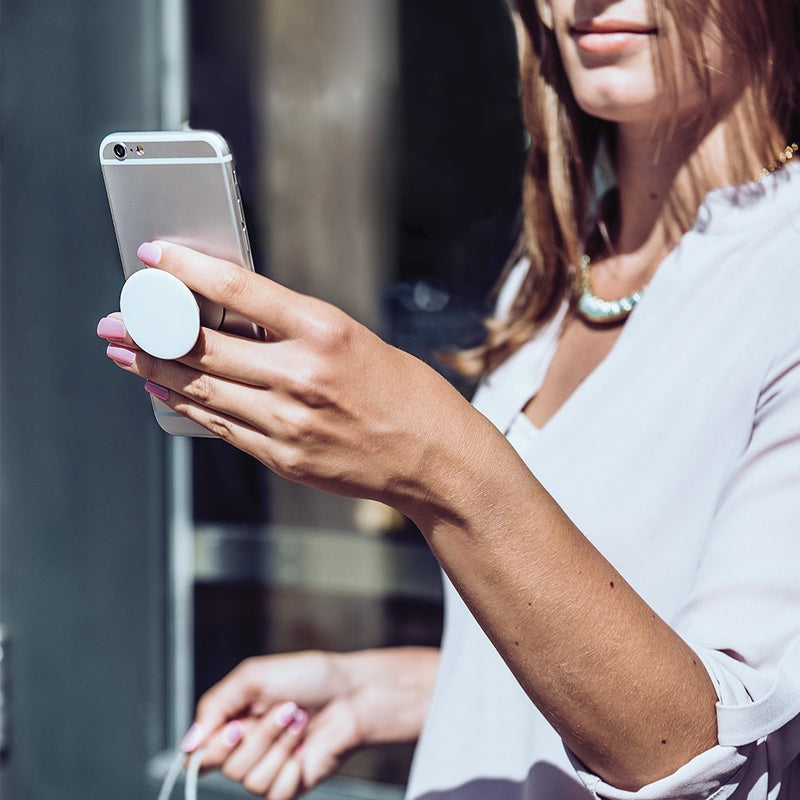 Solar eclipse Pop Socket Moon outer space phone grip Black