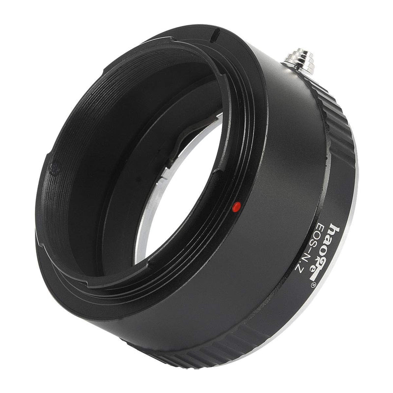 Haoge Manual Lens Mount Adapter for Canon EOS EF EFS EF-S Lens to Nikon Z Mount Mirrorless Camera Such as Z7II Z6II Z6 Z7