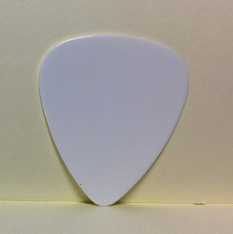 Plain White Guitar Picks (20 picks in a packet)