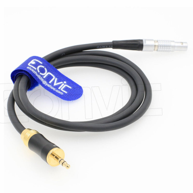 Eonvic Audio Time Code Cable for Sound Devices ARRI Alexa Camera 3.5mm to 5pin Male Connector
