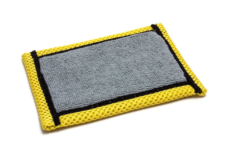 Microfiber Dish and Kitchen Scrubbing Sponge - 4.25"x6.25" - Dish Sponge Replacement, Scratch-Free Scouring Pad, Laundry and Dishwasher Safe