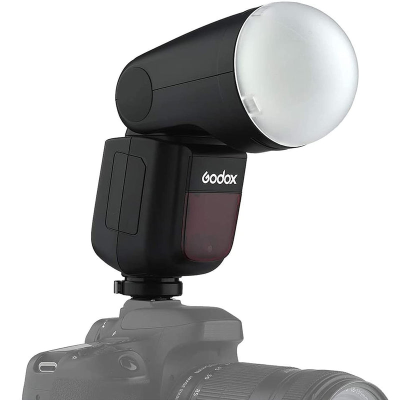 Godox AK-R11 Dome Diffuser, Compatible for Godox V1 Flash Series Such As V1-S / V1C / V1-N / V1-F, Use with Godox H200R Round Flash Head Compatible for AD200 AD200Pro